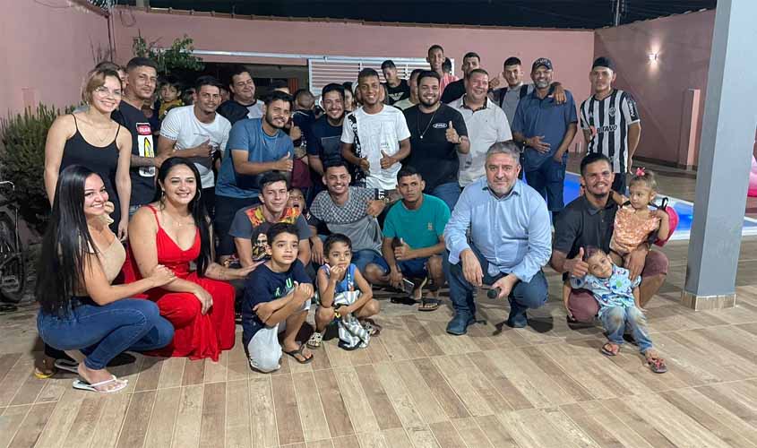 Vereador Fogaça visita comunidades da zona sul em busca de apoio à sua pré candidatura à deputado estadual 