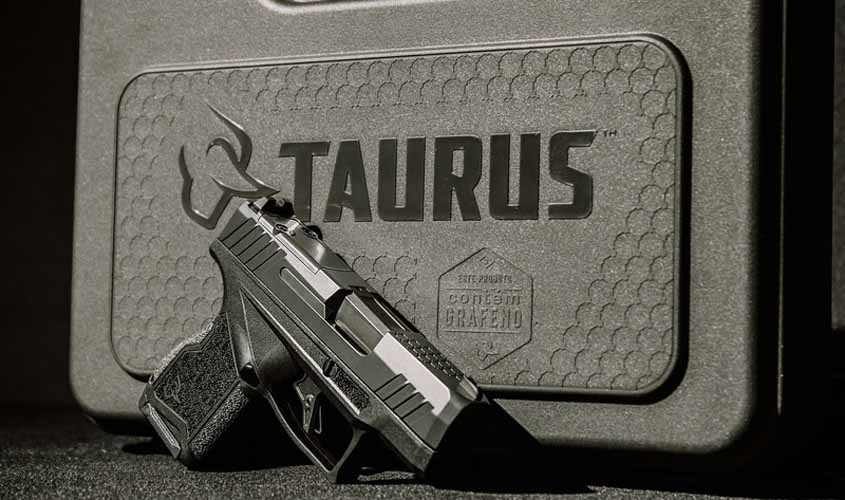 Taurus lança primeira arma do mundo com grafeno e marca início da 3ª geração de pistolas
