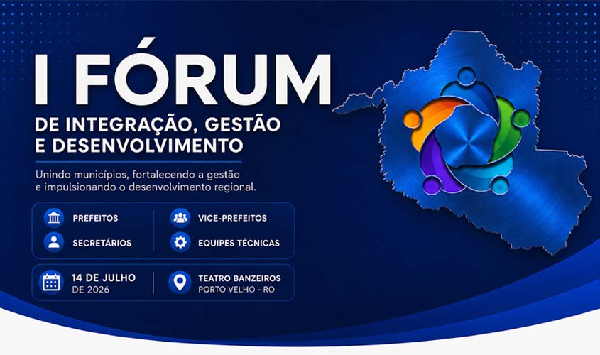 Fórum municipalista reúne prefeitos em Porto Velho