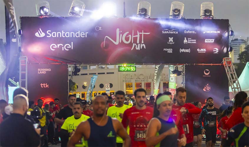 Parque dos Tanques recebe Santander Night Run