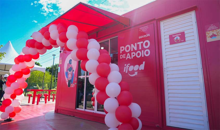 Porto Velho inaugura Ponto de Apoio para motoboys