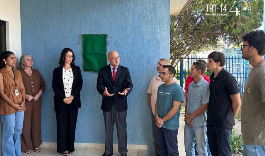 TRT-14 inaugura energia solar na Vara do Trabalho