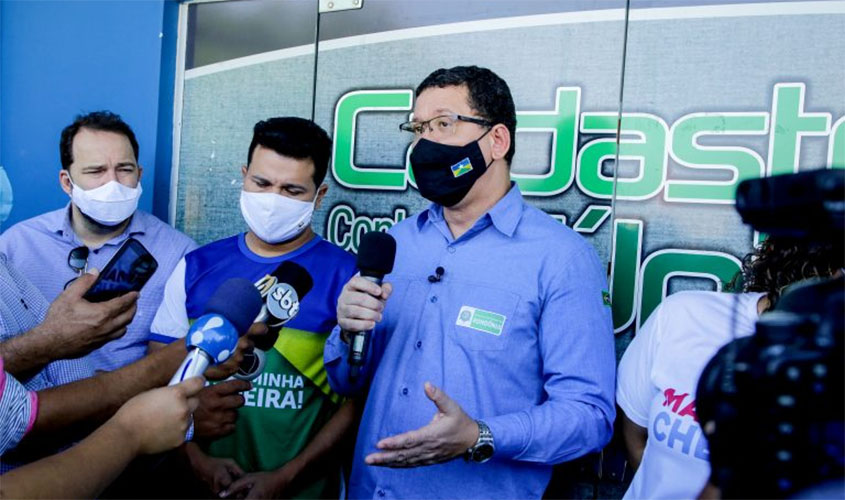 Em visita, governador destaca que Rondônia enfrenta pandemia com ações estratégicas e transparência