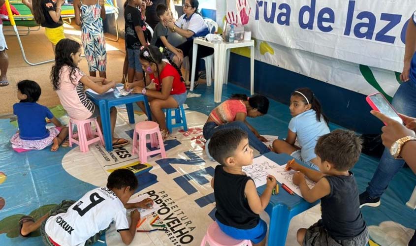 Projeto Rua de Lazer acontece no próximo sábado (12) em frente ao Teatro Banzeiros