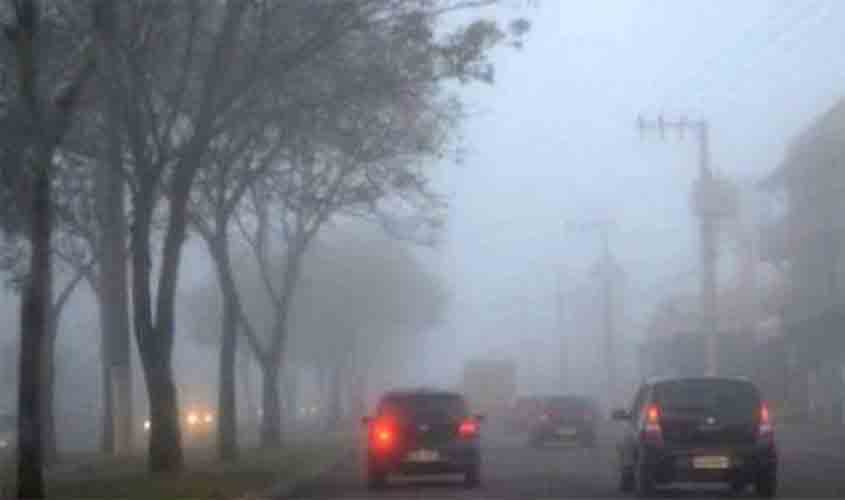 Massa de ar frio atinge diversas regiões do Brasil, provocando queda de temperatura em Rondônia 