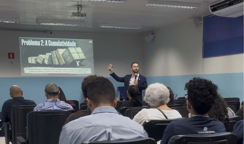 IEL-RO capacita profissionais sobre Reforma Tributária