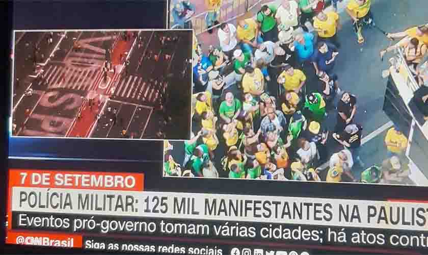 Bolsonaristas chamam CNN de 'lixo' e 'comunista' após emissora divulgar que atos não foram gigantescos