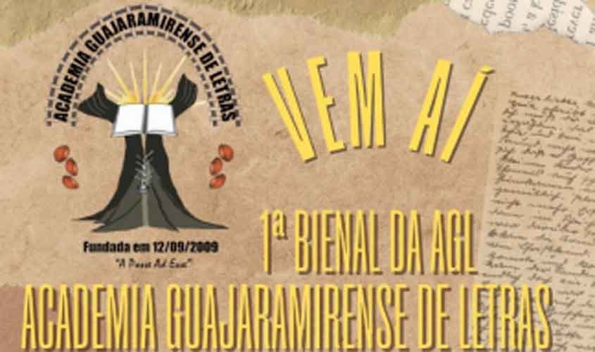 Academia Guajaramirense de Letras prepara sua primeira Bienal Internacional de Literatura