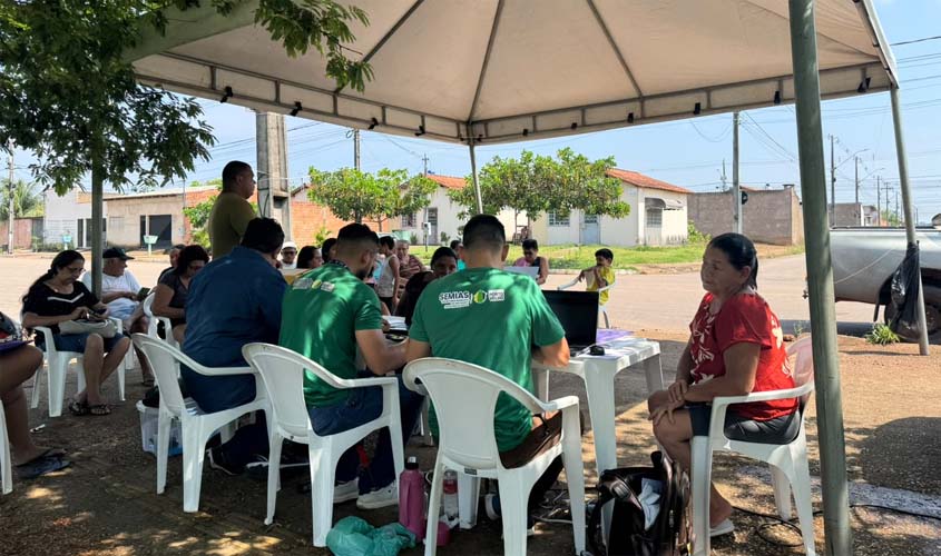 CadÚnico realiza 161 atendimentos no Cristal da Calama