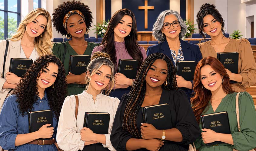 Mulheres fortalecidas pelo Espírito Santo!