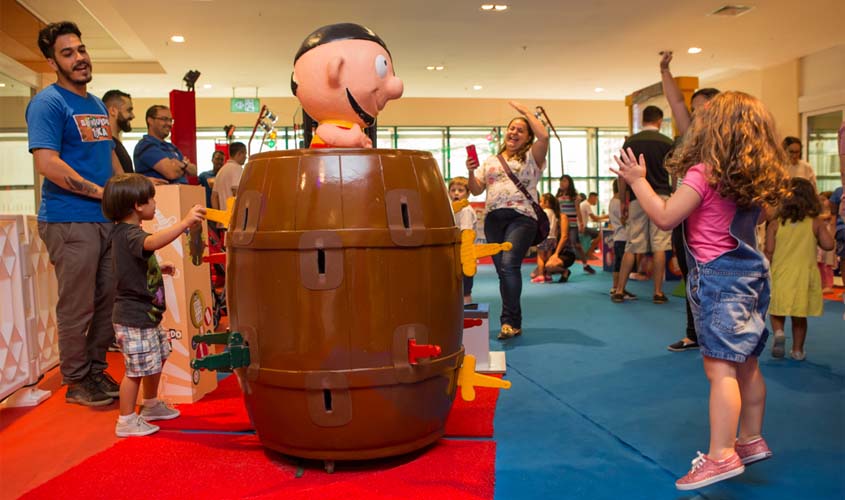 Brinquedoteka com brinquedos que fizeram sucesso no passado em tamanho gigante chega a Porto Velho