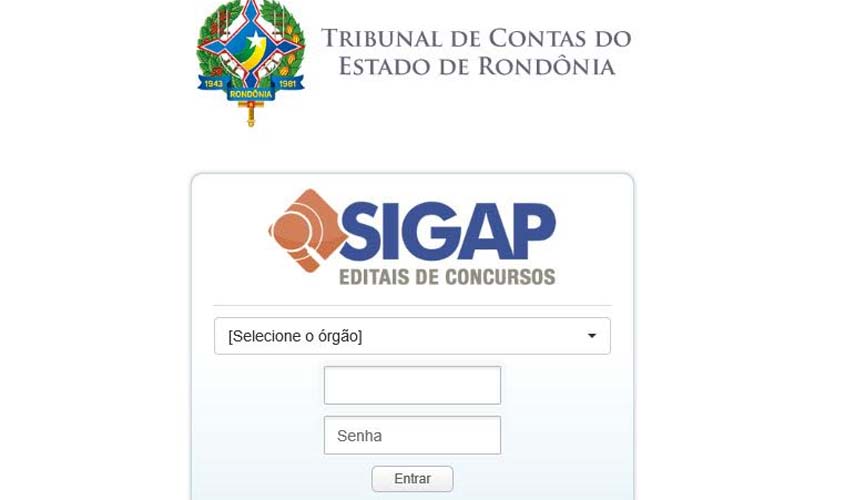 TCE-RO: Sigap ganha módulo destinado ao envio e análise de editais de concursos e processos seletivos