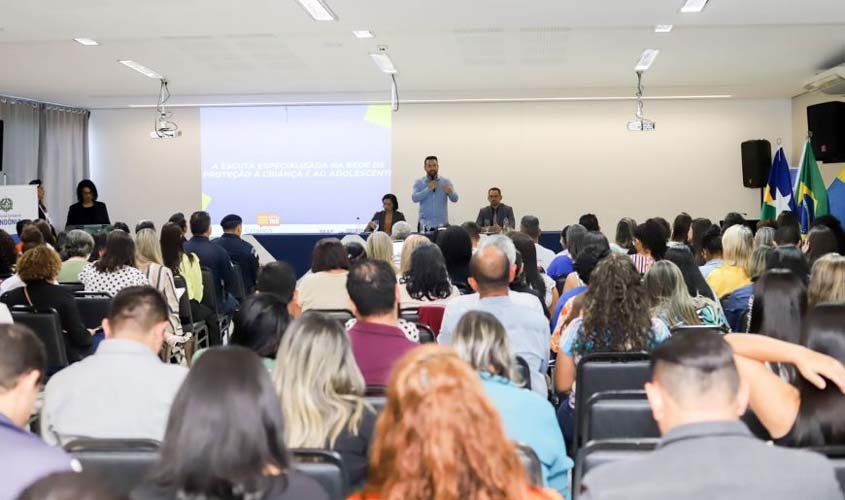 Rondônia discute aplicação da escuta especializada para atender crianças e adolescentes em situação de violência