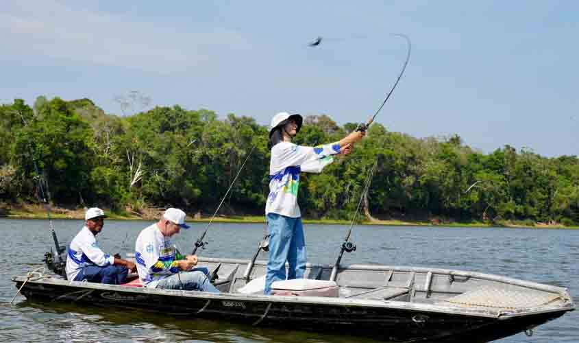 Orientações sobre pesca esportiva durante período de defeso são evidenciadas pelo governo de RO