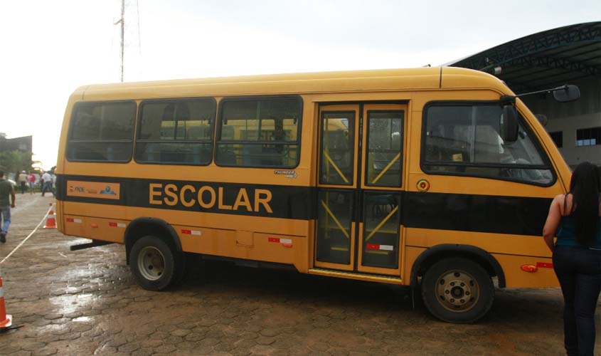 Acordo amplia prazo para regularização de veículos que atuam no transporte escolar em Rondônia