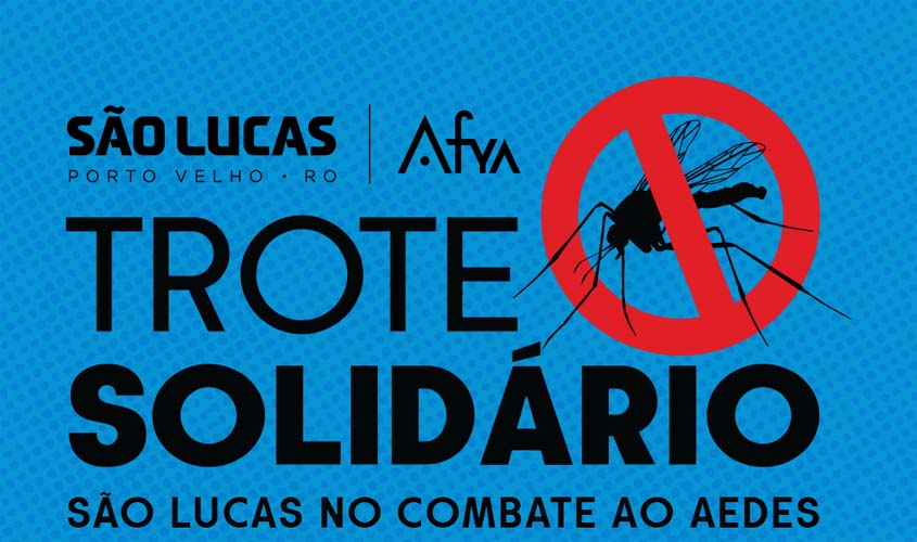 Trote solidário em combate ao mosquito Aedes Aegypit