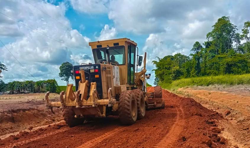 RO-458 passa por manutenção entre Alto Paraíso e Triunfo