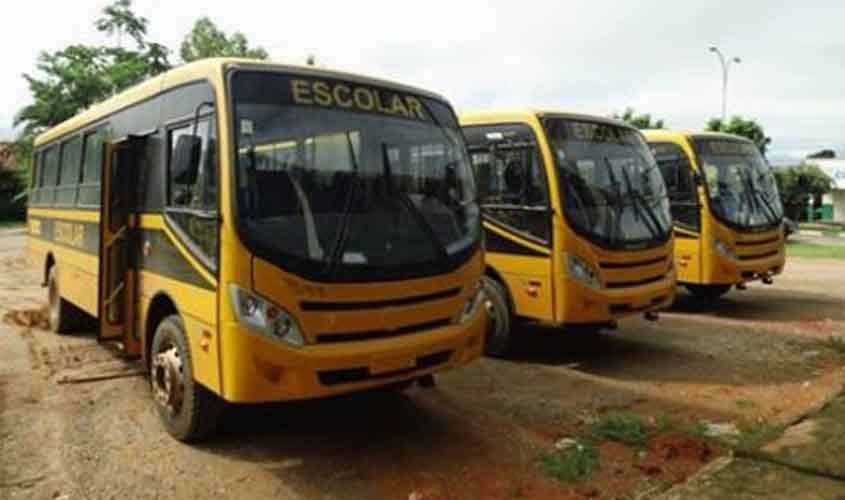 Ônibus escolar da zona rural começam a funcionar na próxima segunda-feira