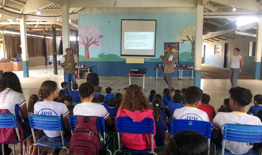 Governo de RO leva educação ambiental a comunidades e Vale do Anari
