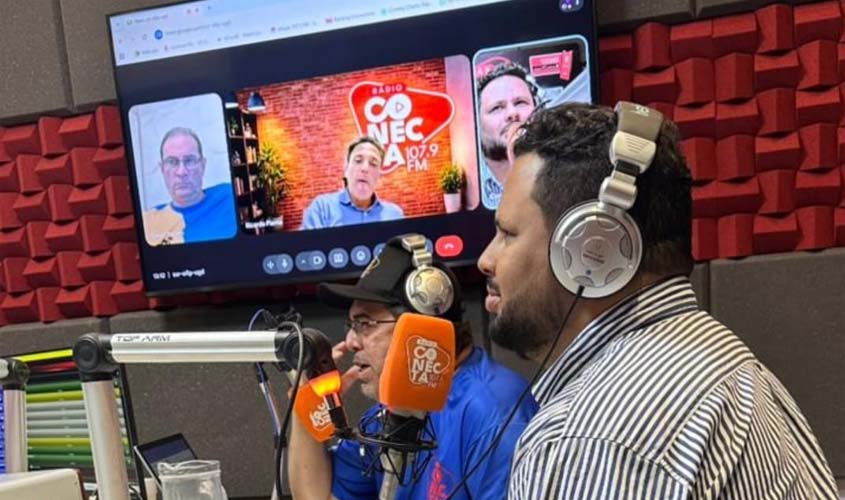Samuel Costa apresenta propostas e é elogiado na Conecta FM