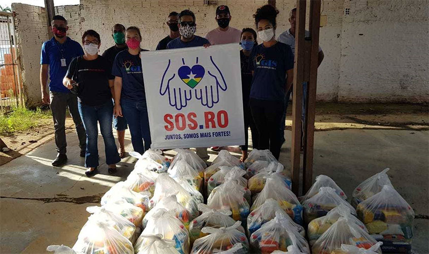 Grupo Inovação Social apoia a Campanha SOS.RO na distribuição de mantimentos na capital