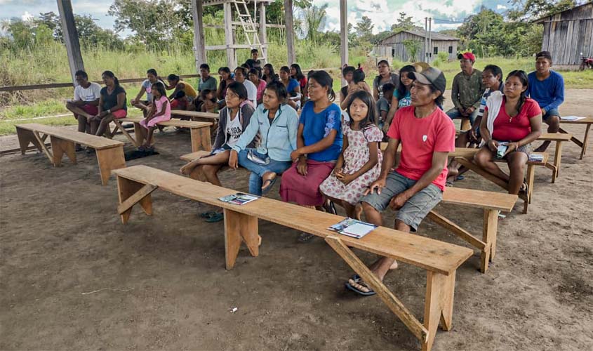 Atividades de educação ambiental são promovidas pela Sedam em comunidades indígenas de Rondônia