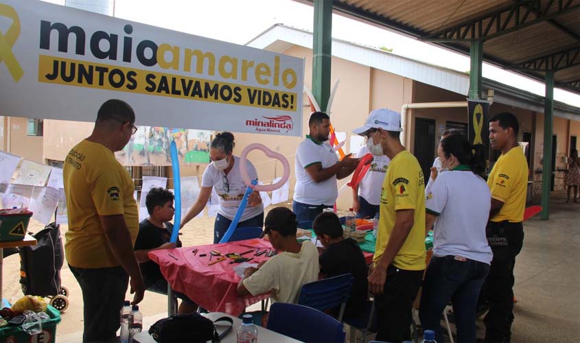 Detran Rondônia leva ações e educação de trânsito para a comunidade na 14ª edição do “Rondônia Cidadã”, em Porto Velho
