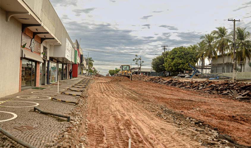 Iniciada a escavação para duplicação da avenida Clóvis Arraes