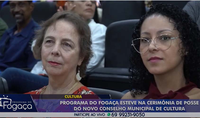 Programa do Fogaça - Cerimônia de Posse do Novo Conselho Municipal de Cultura