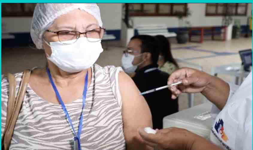 Das 198 mil vacinas recebidas, Porto Velho já usou 195 mil, incluindo as guardadas para a segunda dose