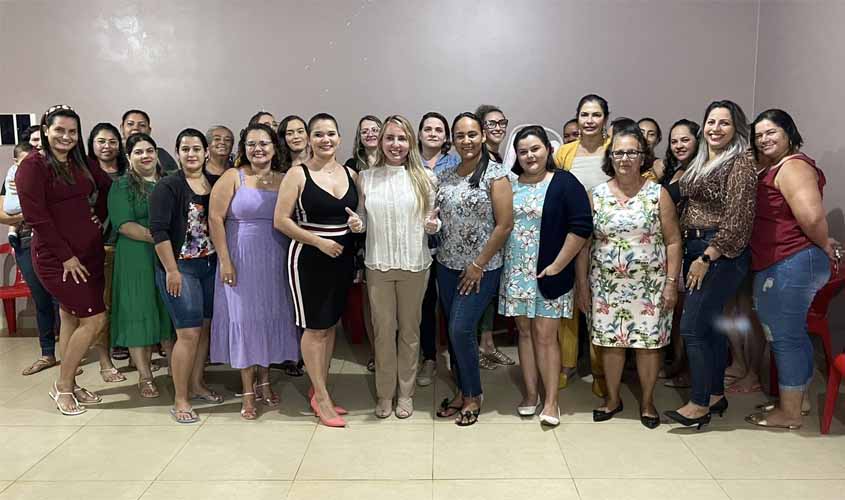 Ieda Chaves discute empreendedorismo social com mulheres do interior