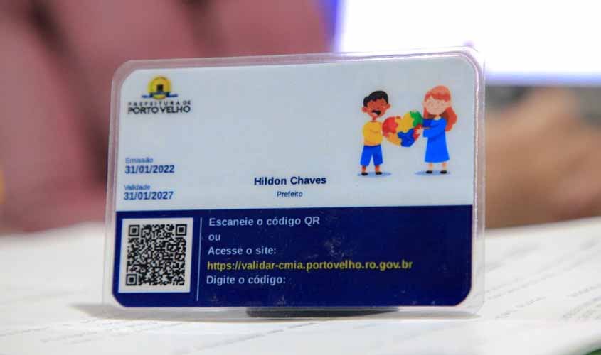 Prefeitura de Porto Velho já emitiu mais de 350 Carteiras de Identificação do Autista