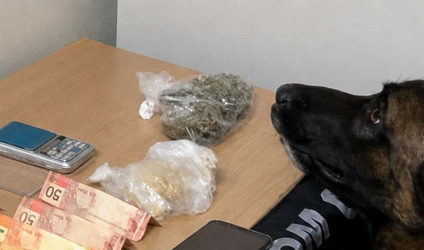 Força Tática apreende drogas em operação