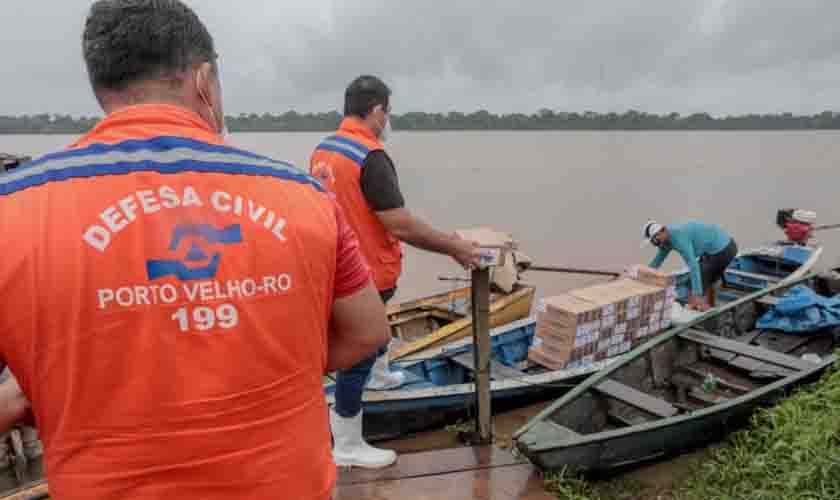 Defesa Civil de Porto Velho monitora famílias vulneráveis no Baixo Madeira