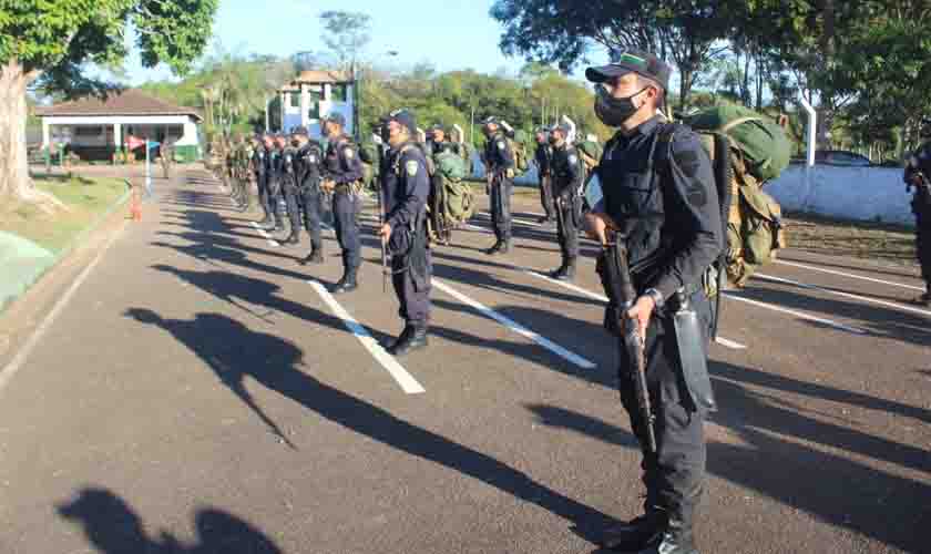 Policiais Militares finalizam treinamento para combate de crimes transfronteiriços