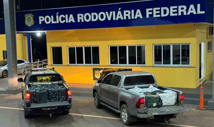 Novo recorde: PRF apreende 1,3 tonelada de cocaína em Paranaíba