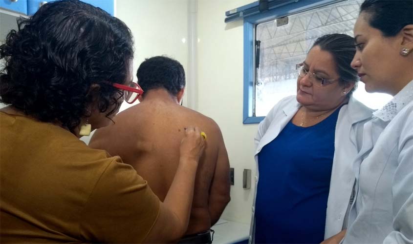 Roda Hans diagnosticou 14 pessoas com hanseníase em Ji-Paraná