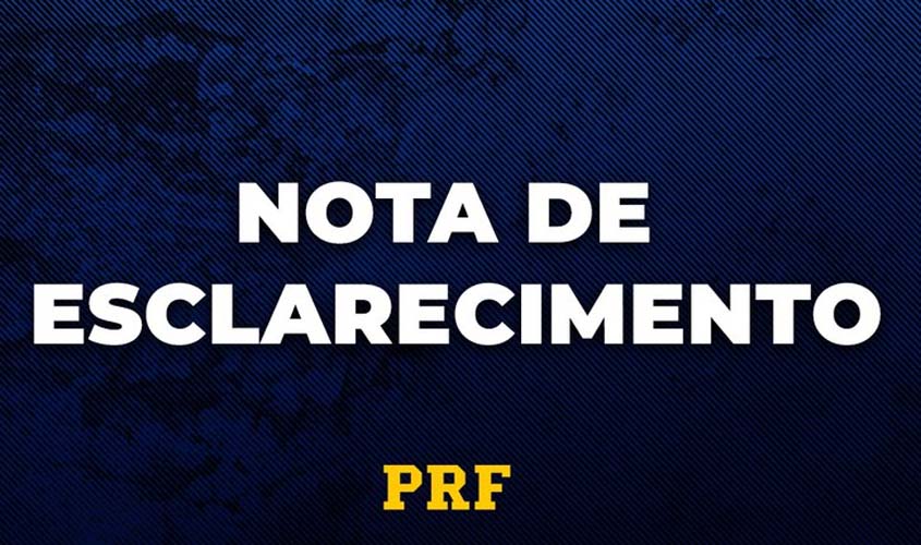 Nota – prisão do ex-diretor da Polícia Rodoviária Federal (PRF), Silvinei Vasques