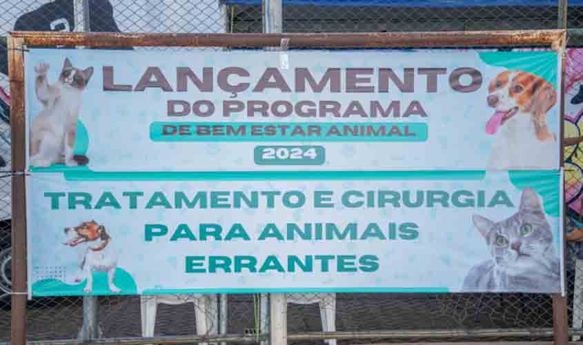 Saiba como funciona o serviço de bem-estar animal em Porto Velho