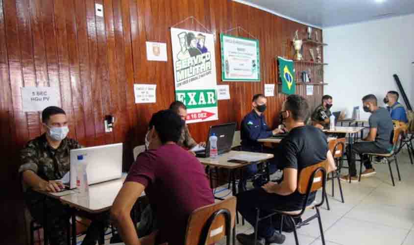 Em Porto Velho, cerca de 5 mil jovens se alistam por ano e 20% deles são engajados nas Forças Armadas