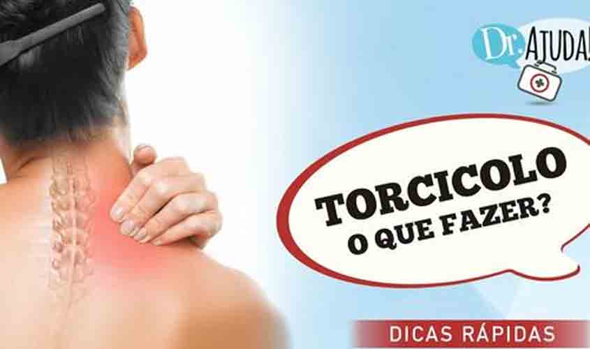 O que fazer quando estiver com torcicolo?