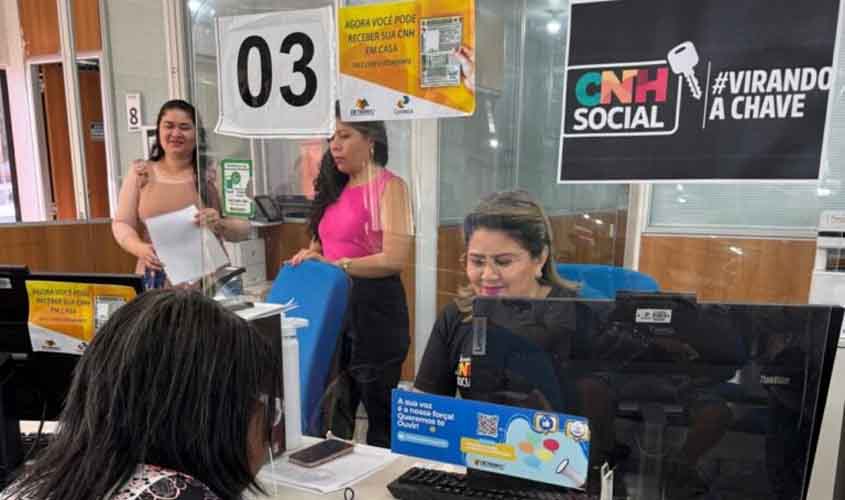 Candidatos da CNH Social devem consultar local de avaliação psicológica e aptidão física e mental a partir das 14h, desta terça-feira, 9