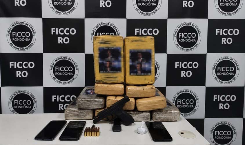 FICCO/RO apreende droga e efetua três prisões em Porto Velho