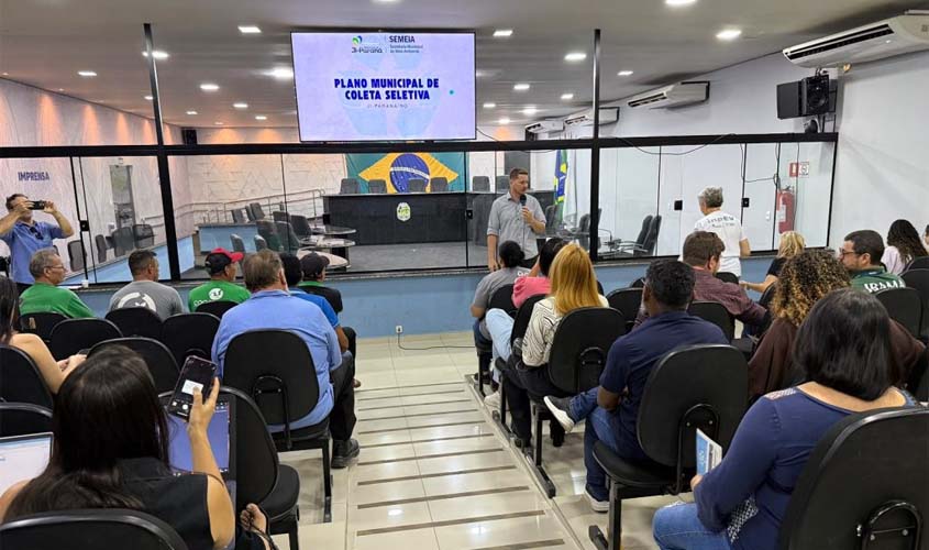 Prefeitura atualiza Plano de Coleta Seletiva em audiência pública