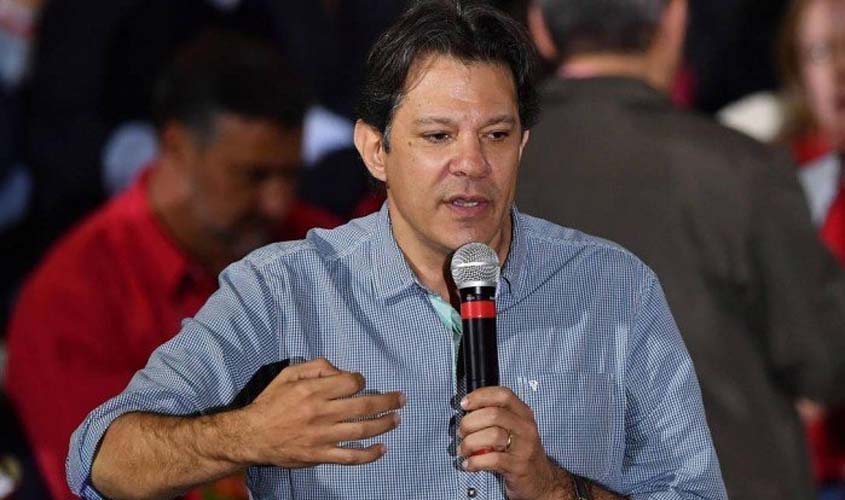 Haddad diz que ataques por divergência de opinião ameaçam a democracia