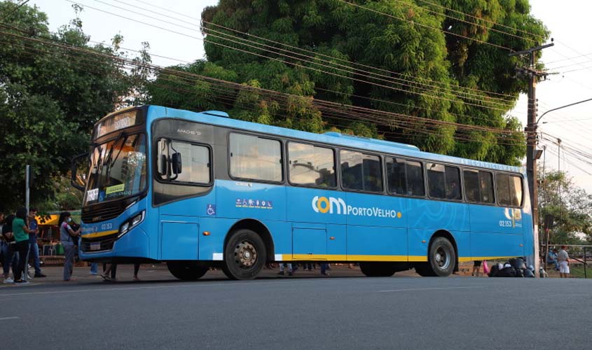 Prefeitura de Porto Velho vai disponibilizar ônibus gratuito das 14h às 21h