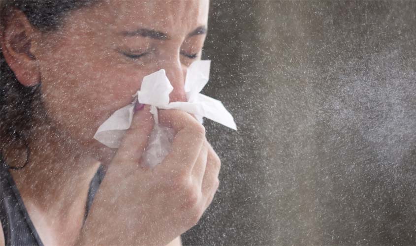 Nariz entupido pode indicar vício em descongestionante