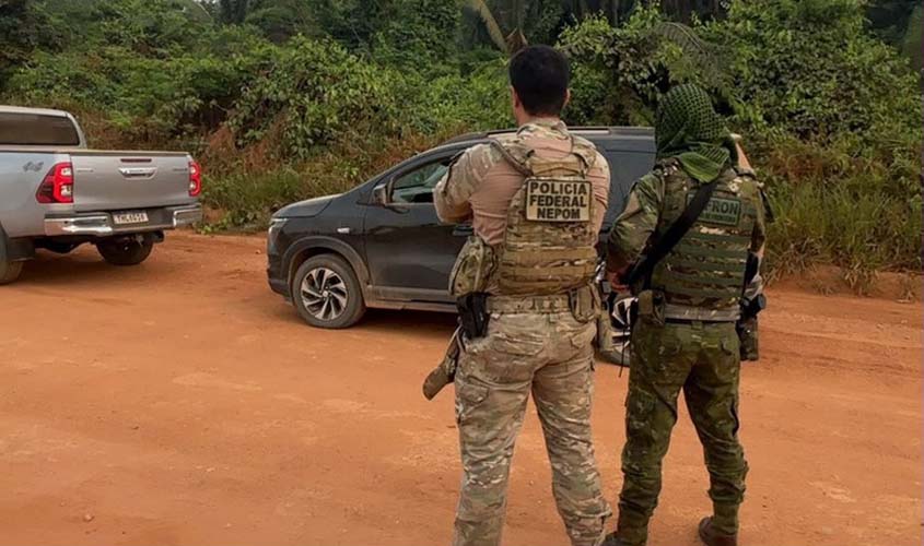 PF recupera veículos roubados e prende suspeitos
