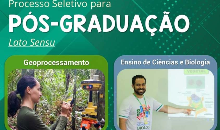 Campus abre seleção de Pós-Graduação em Geoprocessamento e em Ensino de Ciências e Biologia