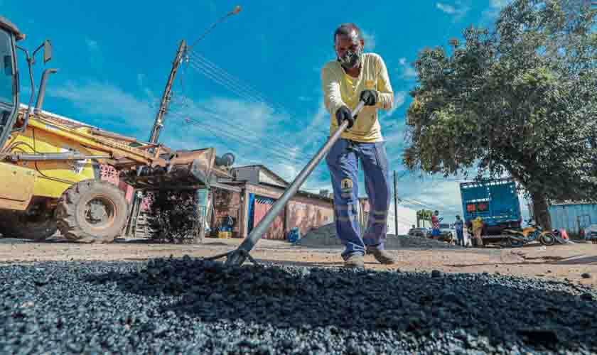 Nove pontos de Porto Velho recebem equipes de obras nesta segunda-feira (10)